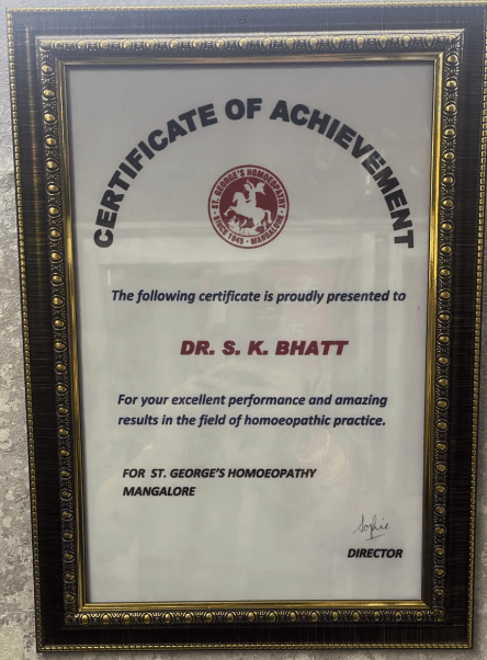 Certificate of Excellence 